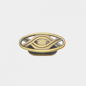 KZ5240 Factory Wholesale Zinc Alloy Knob Antique  Brass
