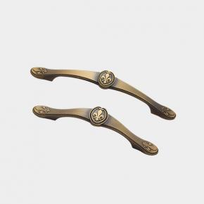 QZ5381 high quality simple Antique Copper zinc alloy furniture cabinet handle