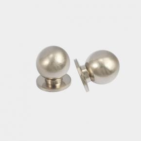 KA5564 Satin Nickel Brushed Aluminum Round Knobs