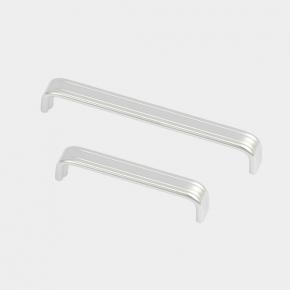 PA5613 Satin Nickel Cabinet Handle Aluminum Wardrobe Kitchen Bedroom Closet Handle