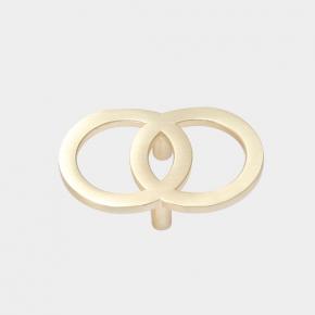 PZ5822 brass plated furniture handle and knob