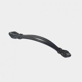 PA5814 Black Plated Modern wardrobe cabine drawer pulls handle