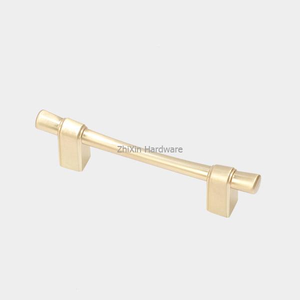 PZ5854 brass plated high quality handle-Product Center-ZhiXin 