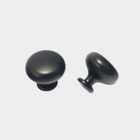 KA5837 matt black painted ball knob aluminum alloy cabinet knob