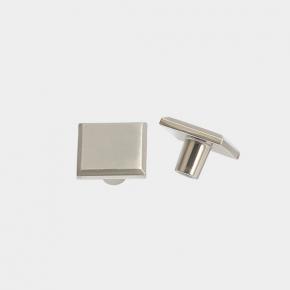 KZ5806 Satin Nickel Brushed Square Knobs
