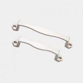 PZ5353 Nickel Plated wave style cabinet handle