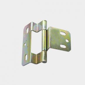 HT2014 Yellow Zinc Plated Easyfit Hinge