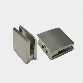 CZ2009 Satin Nickel Brushed Glass Clip / Glass Holder