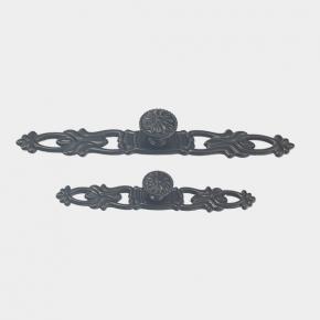 QZ5713 American style quality cabinet Knob with Plate