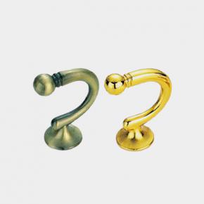 YZ1005  Classic Hook Bathroom Bedroom Towel Clothes Black Coat Hook