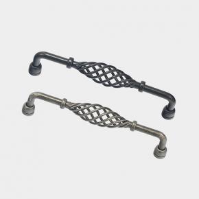 QT5662 Village Classic Bird Cage Fancy Birdcage Kitchen Cabinet Drawer Pull Handles