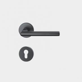 Z1-615 European Style design 52mm Rosette size interior bathroom Door Hardware Zinc Lever Door Handle