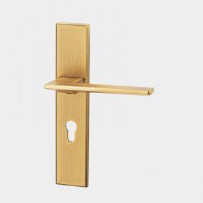 Z502-601 Hall/Closet Lever Handle in Antique Brass Brushed