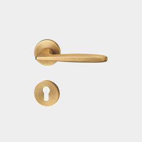 Z1-609 Fantastic Quality Proper Price Lever Door Handle Lever Round Rosette