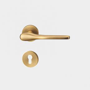 Z1-610 Zinc High Quality Bedroom Privacy Door Lever Handle