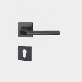 Z2-603  Fast Delivery Door Handle Lever Privacy Passage Satin Brass Entrance Door Handle