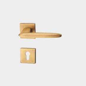 Z2-622 Square-Shaped Bathroom Privacy Antique  Door Lever Handle