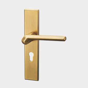 Z502-620  Patent Zinc High Quality Bedroom Door Lever Handle