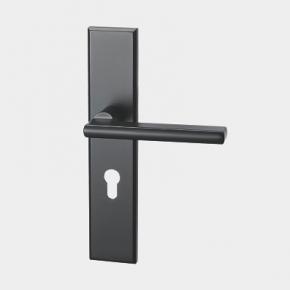 Z810-302  Popular Zinc Alloy  Single Tongue Lever Handle Hot Sale in Black Nickel