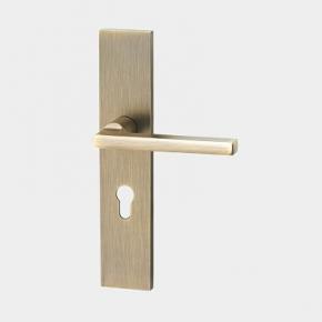 Z715-302  Europe Main Style Matt Antique Bronze Brushed  Door Lever Handle